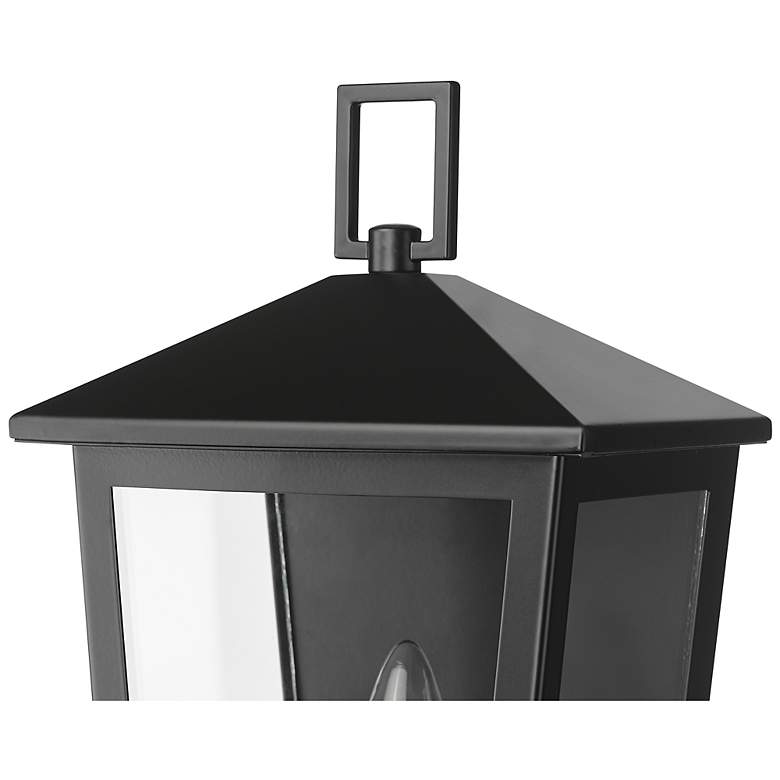 Image 4 Munger 14" High 1-Light Outdoor Wall Sconce in Powder Coated Black more views