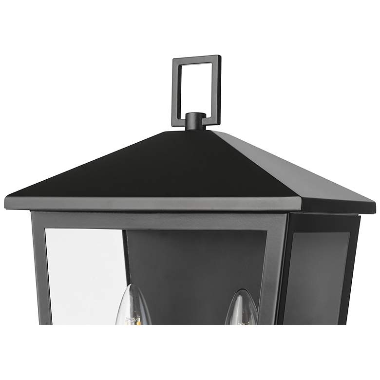 Image 4 Munger 16.5" High 2-Light Outdoor Wall Sconce in Powder Coated Black more views