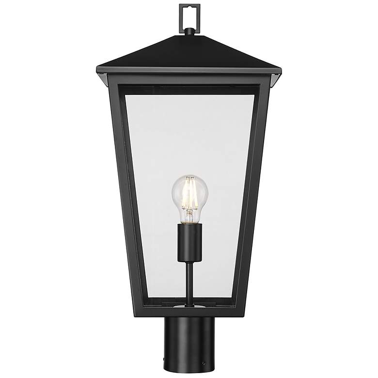 Image 2 Munger 23" High 1-Light Outdoor Post Lantern in Powder Coated Black more views