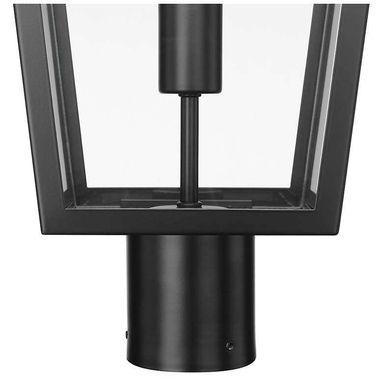 Image 6 Munger 23" High 1-Light Outdoor Post Lantern in Powder Coated Black more views