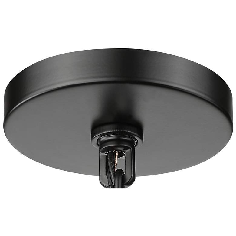 Image 5 Munger 9.25" Wide 1-Light Outdoor Hanging Pendant in Powder Coated Black more views