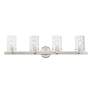 4_Munich 4 Light Brushed Nickel Vanity Sconce more views
