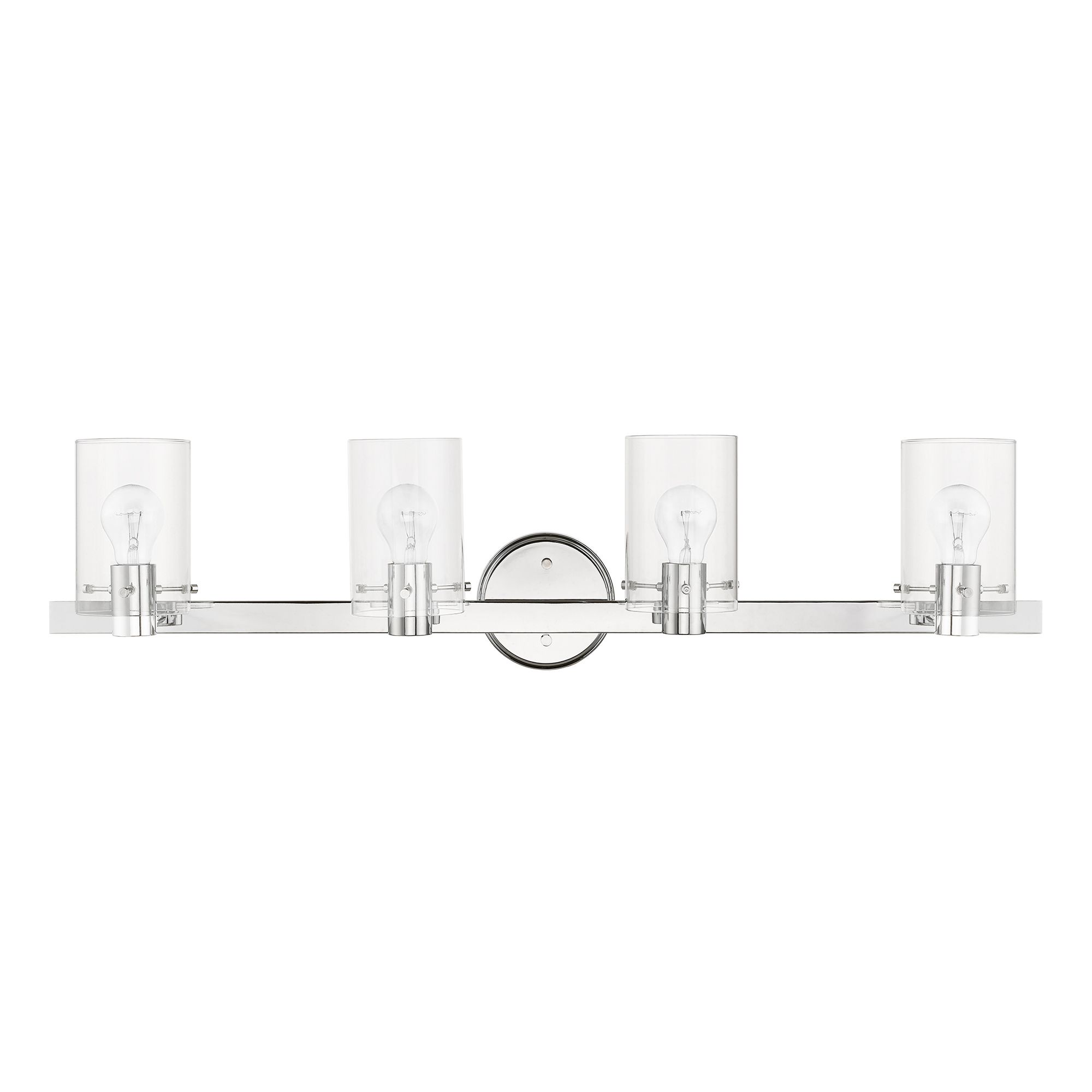 Image 3 Munich 4 Light Polished Chrome Vanity Sconce more views