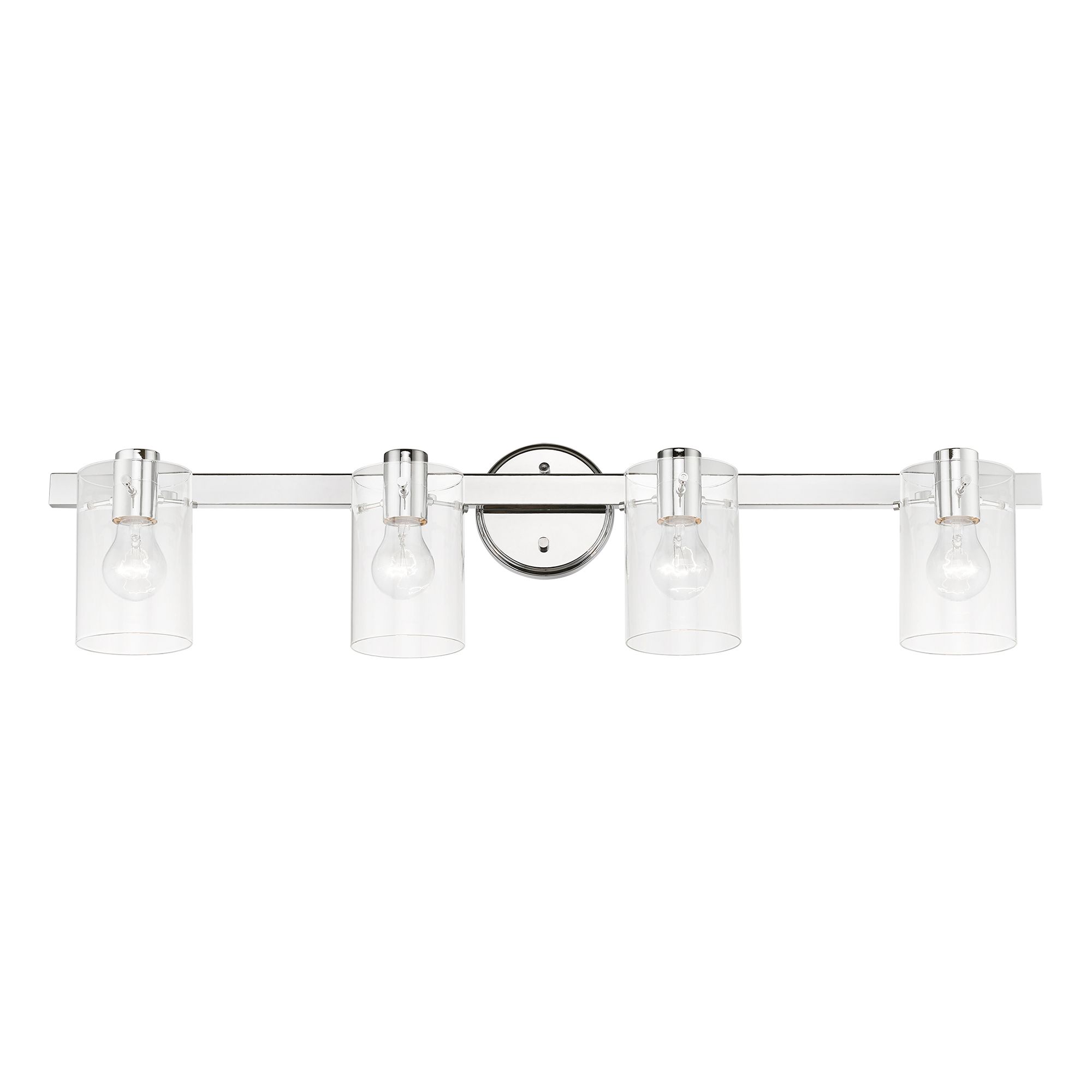 Image 4 Munich 4 Light Polished Chrome Vanity Sconce more views