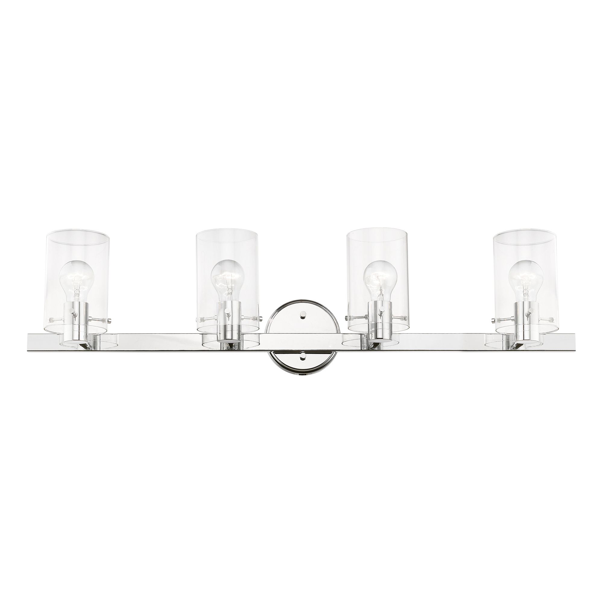 Image 5 Munich 4 Light Polished Chrome Vanity Sconce more views