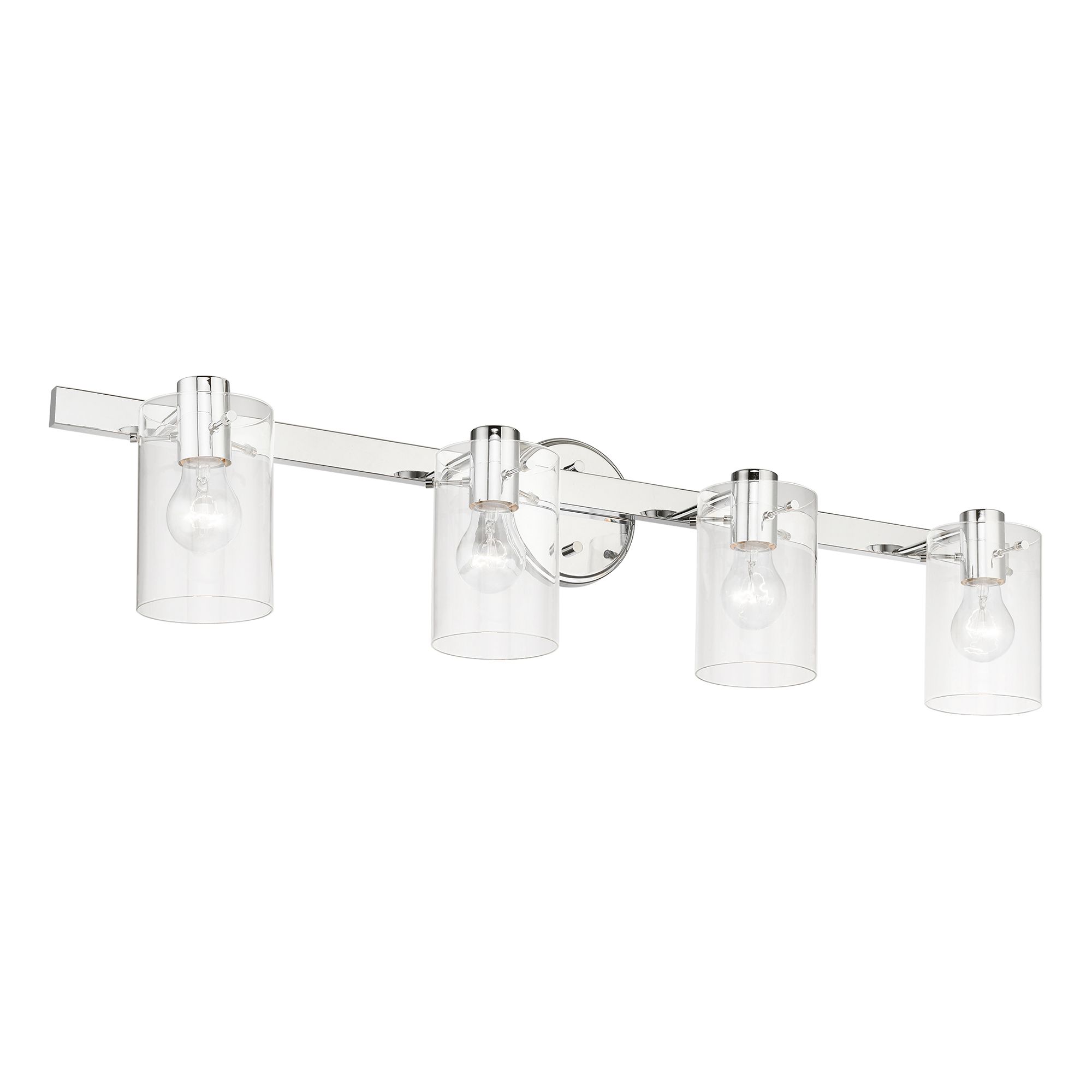 Image 6 Munich 4 Light Polished Chrome Vanity Sconce more views
