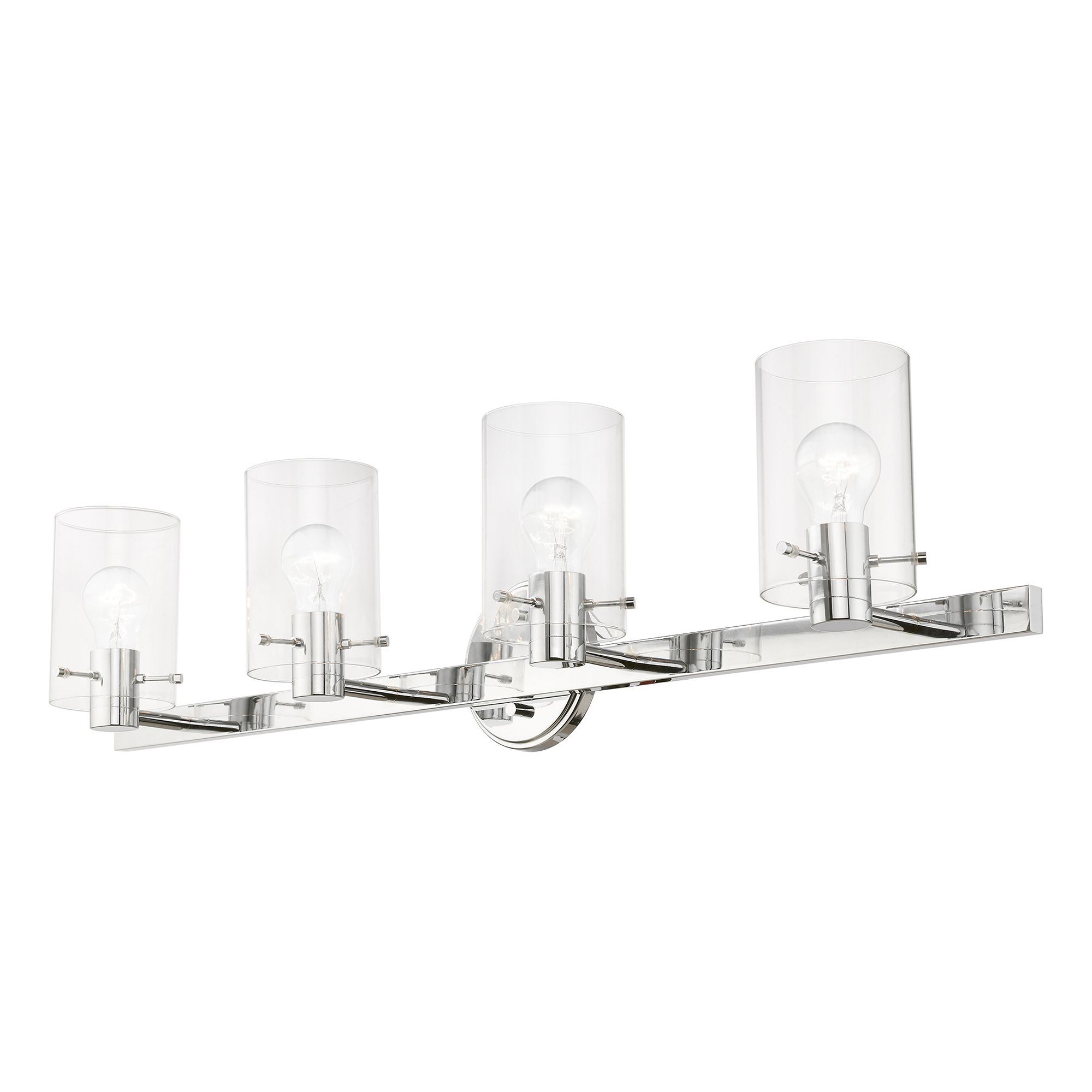 Image 7 Munich 4 Light Polished Chrome Vanity Sconce more views