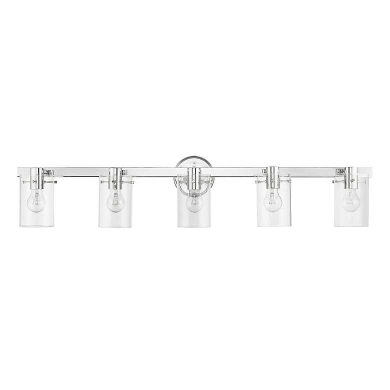 Image 3 Munich 5 Light Polished Chrome Vanity Sconce more views