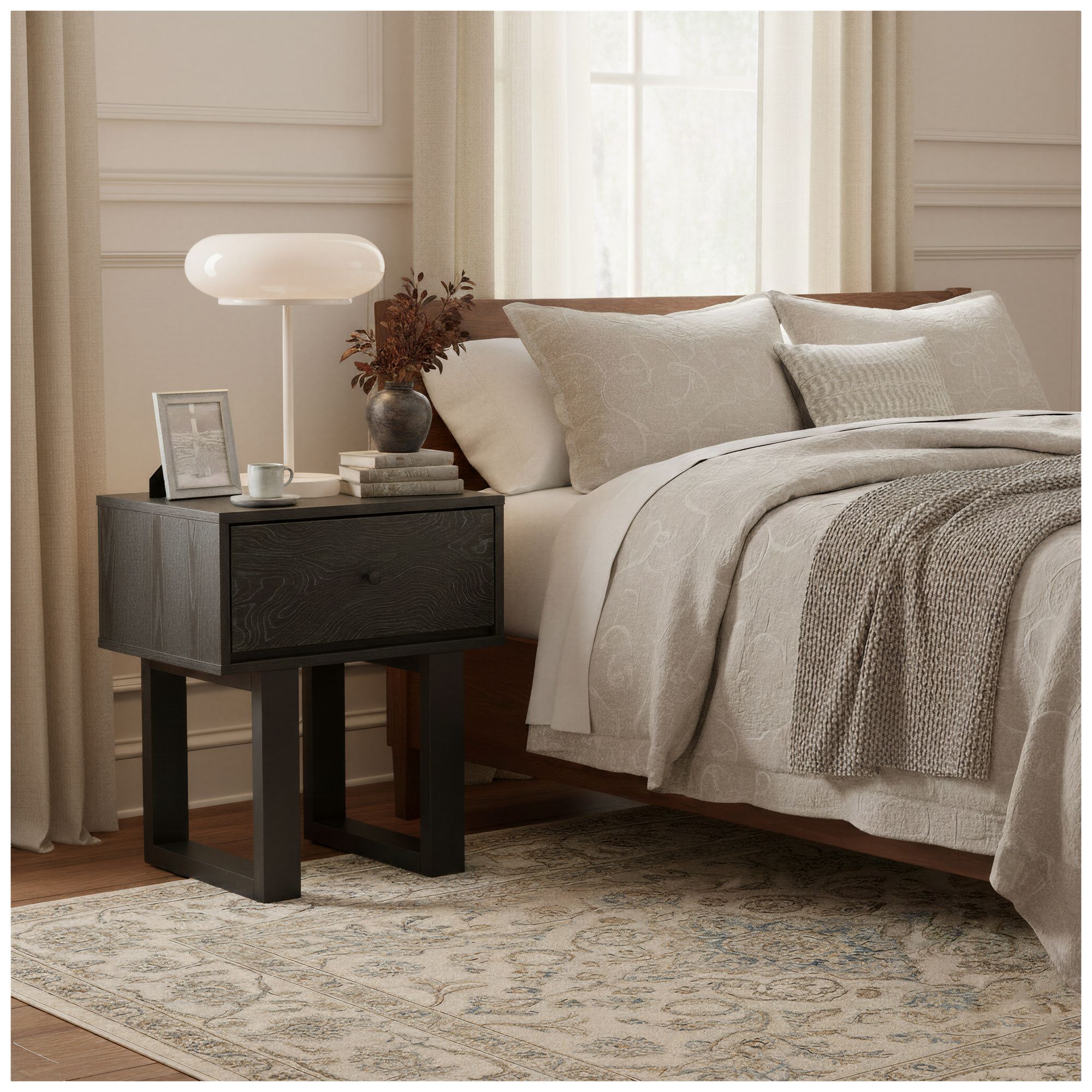 Image 7 Munk Table Lamp Beige more views
