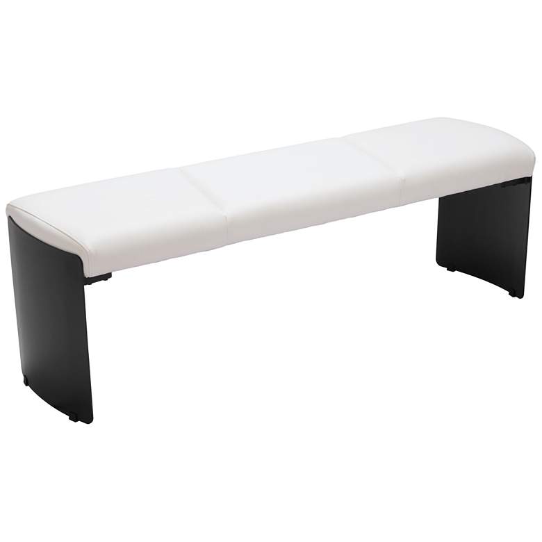 Image 1 Mur Bench White