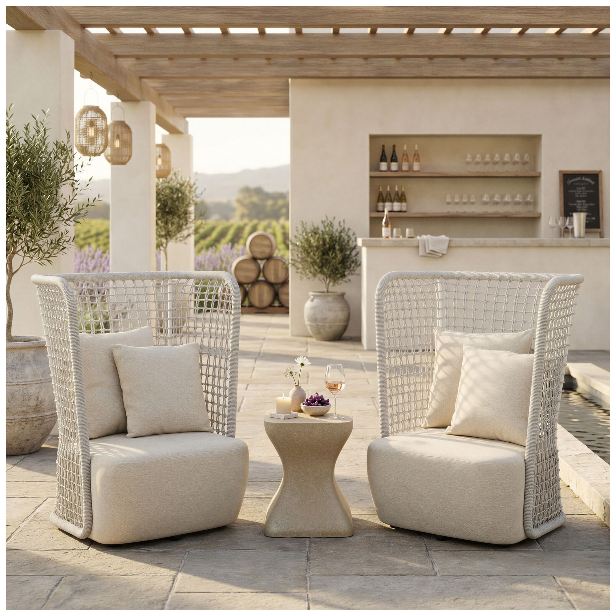 Mura Side Table Taupe