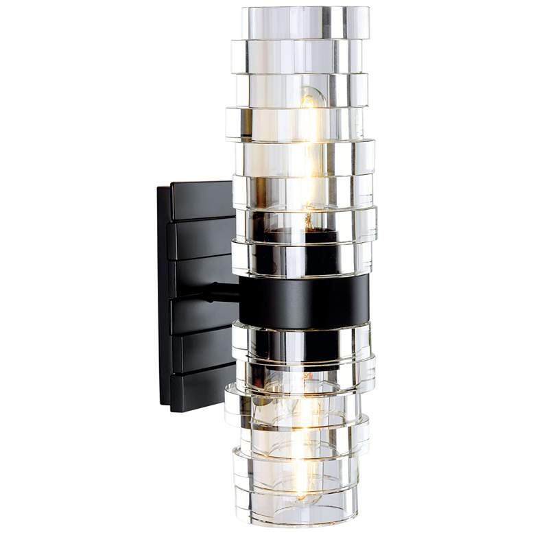 Image 1 Murano 2-Light Vanity Sconce - Matte Black