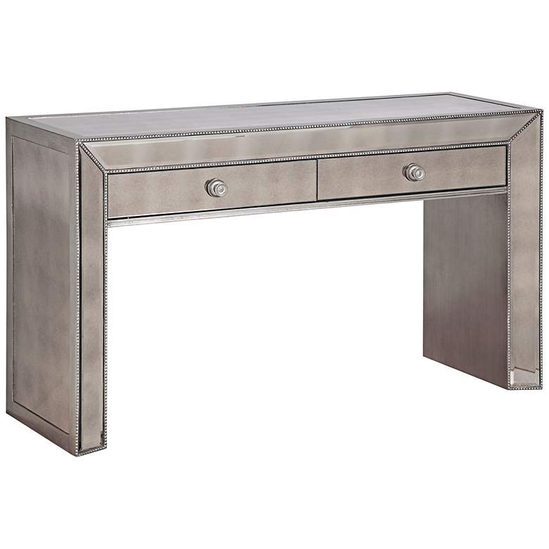 Murano 61&quot; Wide 2-Drawer Mirrored Console Table