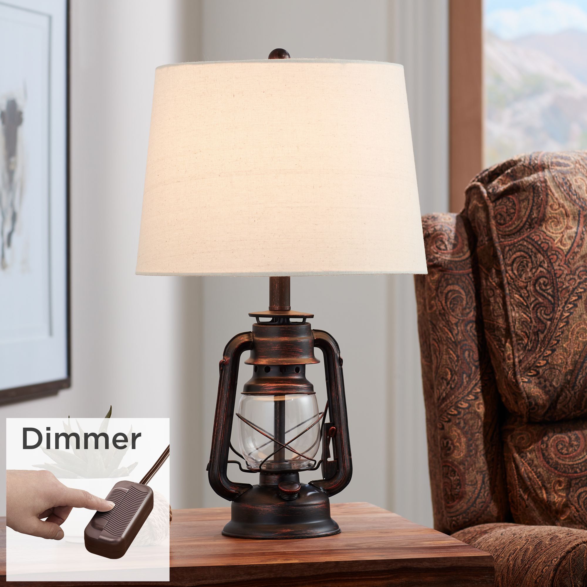 camping lantern table lamp