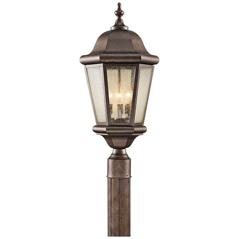 Image 1 Murray Feiss Martinsville 22 1/4 inch High Post Mount Lantern