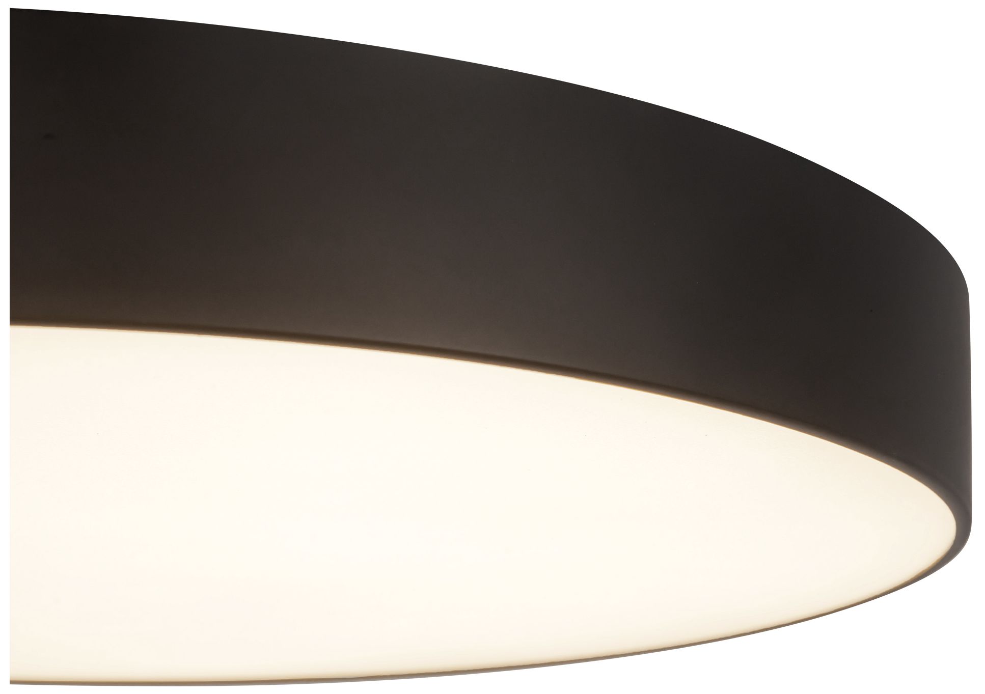 Image 5 Musa 11-in Black dimmable LED Flush Mount more views