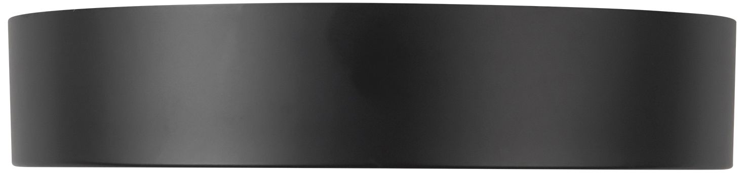 Thumbnail3 of Musa 6-in Black dimmable LED Flush Mount more views