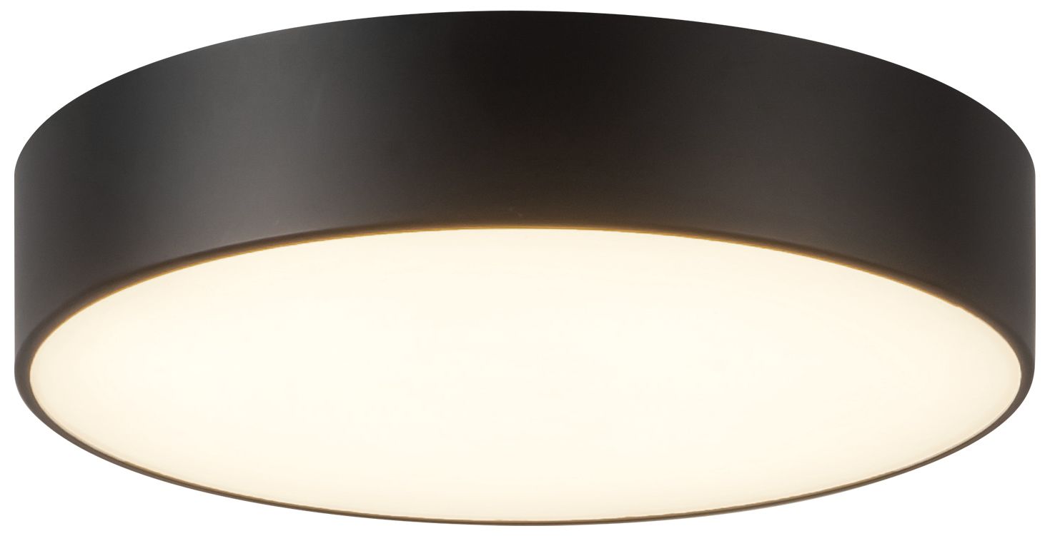 Thumbnail4 of Musa 6-in Black dimmable LED Flush Mount more views