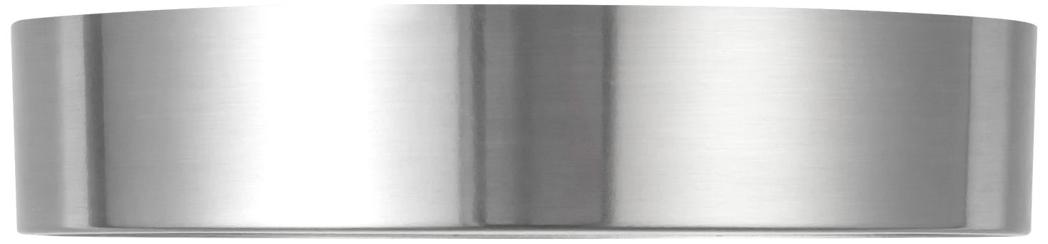 Image 3 Musa 6-in Brushed Nickel dimmable LED Flush Mount more views