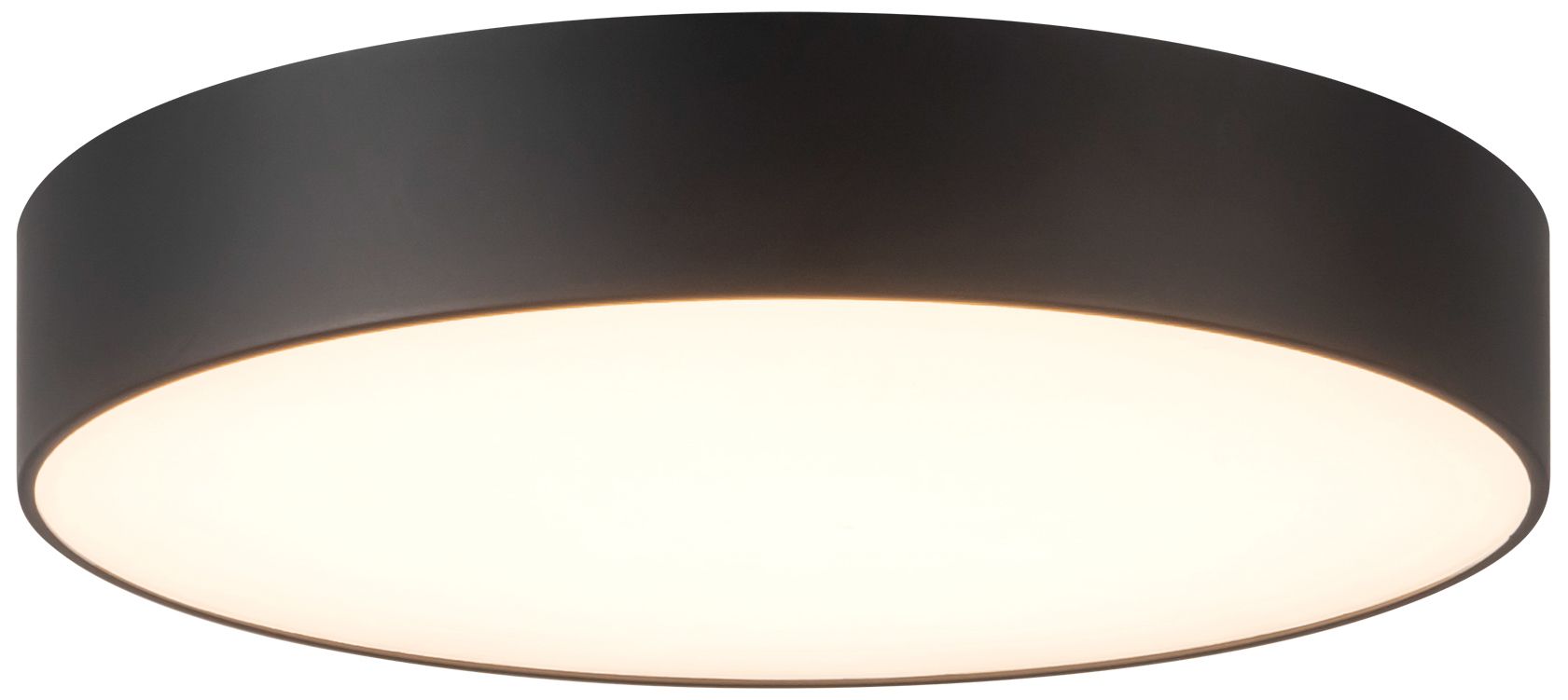Thumbnail4 of Musa 8-in Black dimmable LED Flush Mount more views