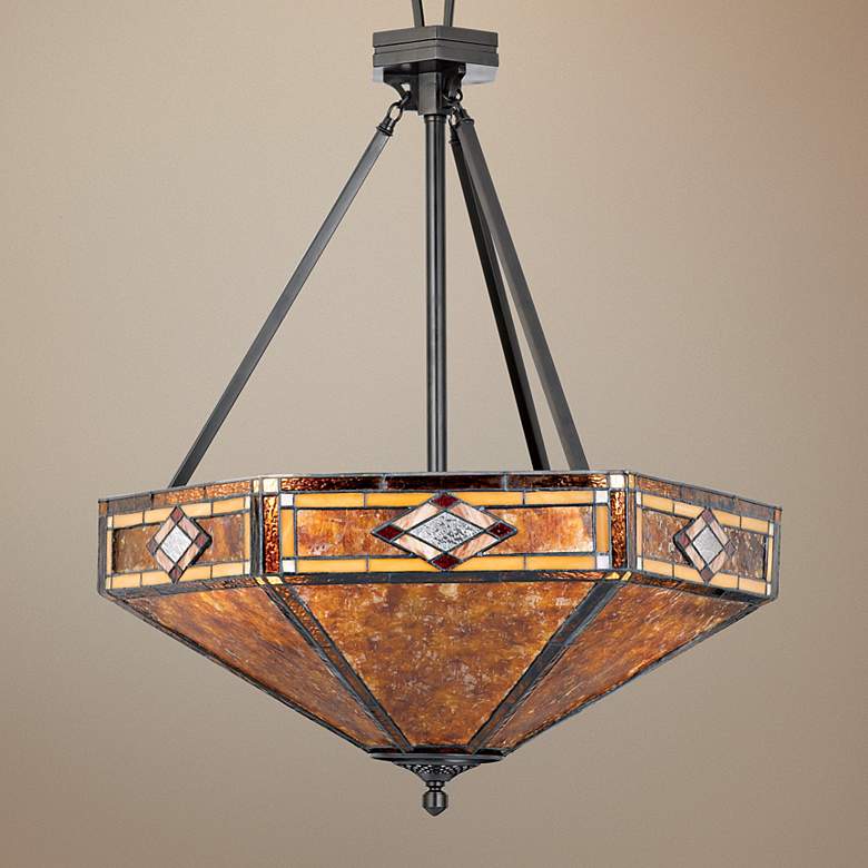 Image 1 Museum of New Mexico 24 inch Wide Pendant Chandelier