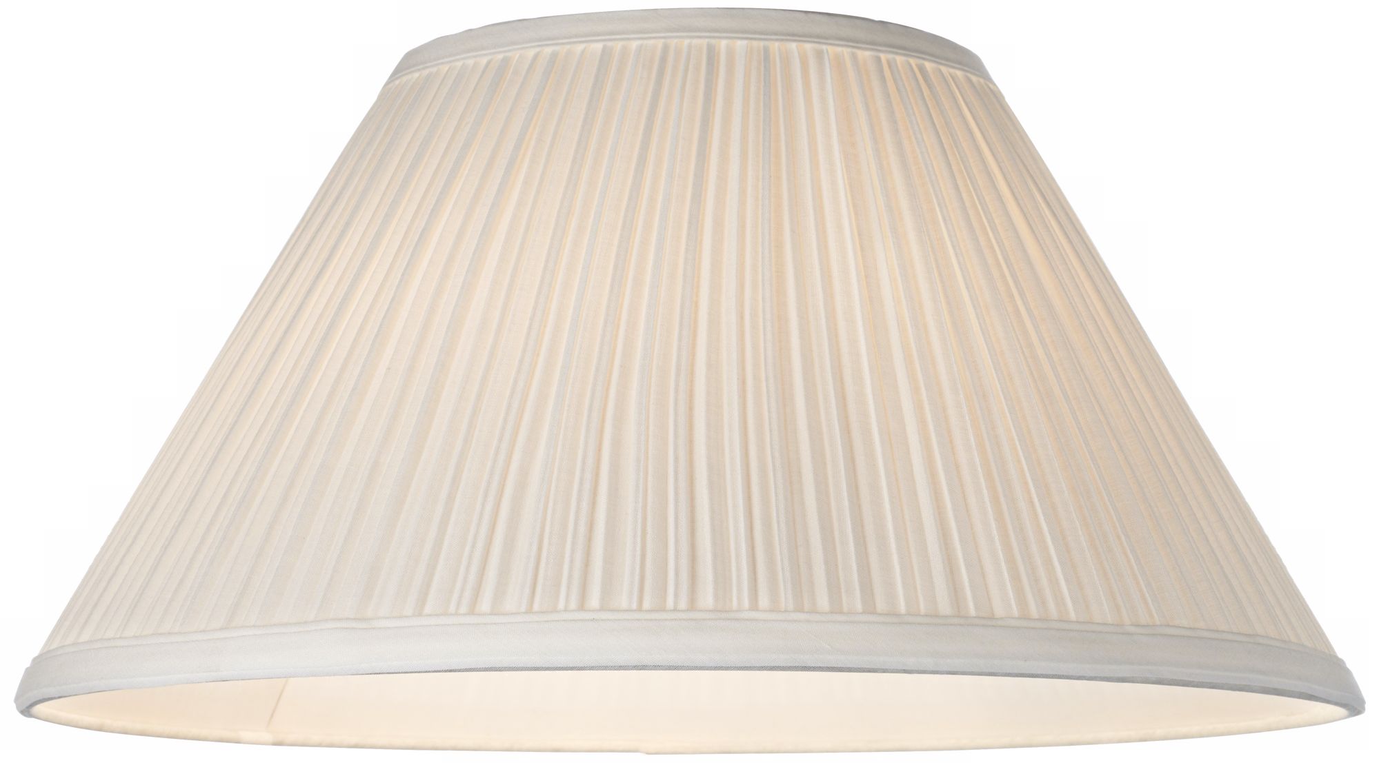 mushroom pleated lamp shade