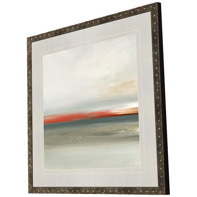 Image 3 Muted Scape I 32" Square Giclee Framed Wall Art more views
