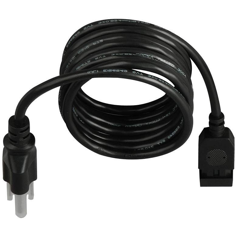 Image 1 MXInterLink4 Black 72 inch Under Cabinet Light Power Cord