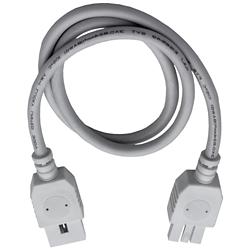MXInterLink4 White 24&quot; Under Cabinet Light Connector Cord
