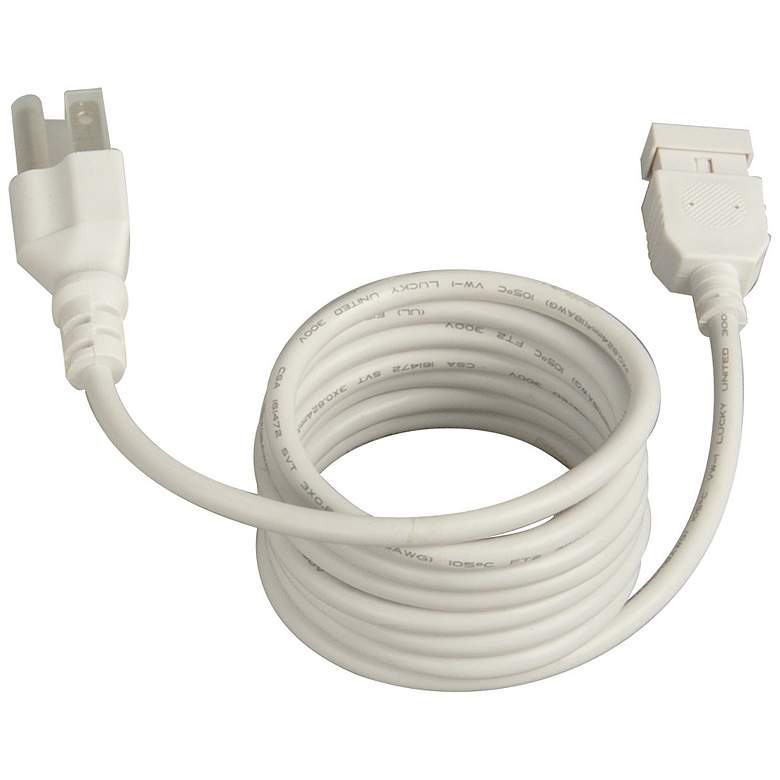 Image 1 MXInterLink4 White 72 inch Under Cabinet Light Power Cord