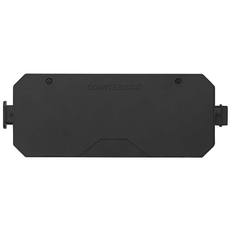 Image 1 MXInterLink5 6.5"W Black Under Cabinet Light Direct Wire Box
