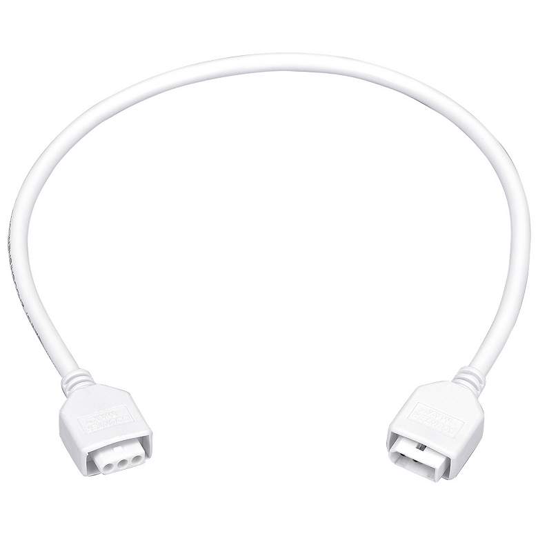 Image 1 MXInterLink5 White 18" Under Cabinet Light Connector Cord
