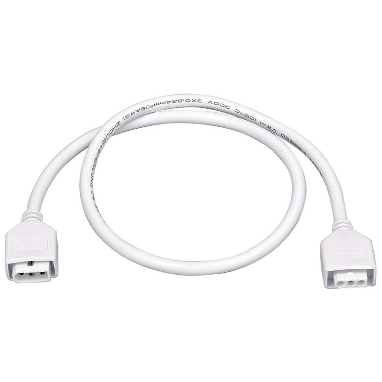 Image 1 MXInterLink5 White 24 inch Under Cabinet Light Connector Cord