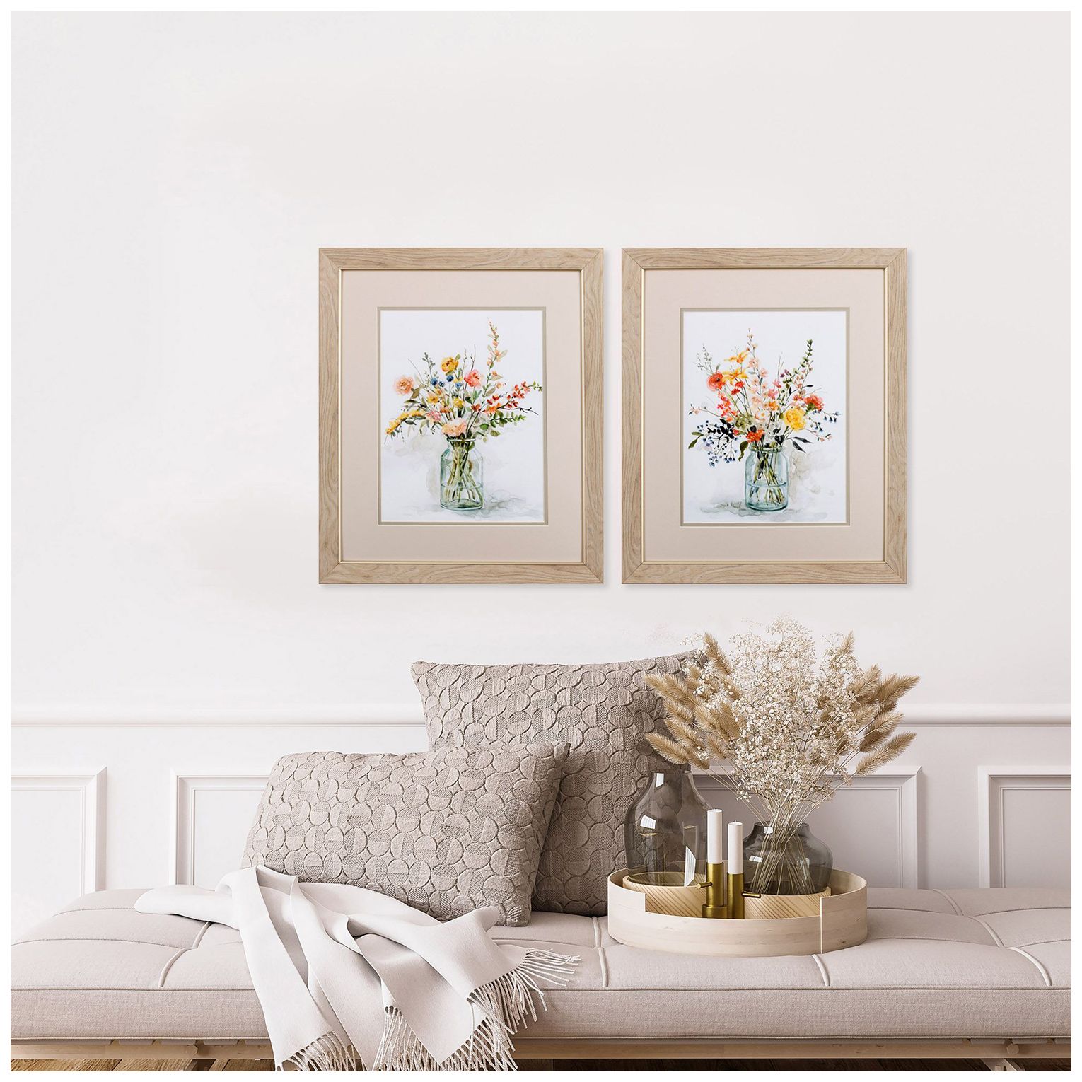 Image 2 My Favorite Picks 19"W x 22"H Framed Art Set of 2 more views