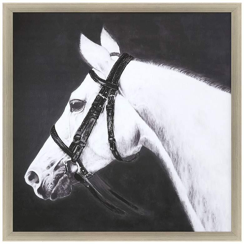Image 3 My Horse 39"W x 39"H Framed Art