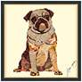 2_My Puggy 25" High Dimensional Collage Framed Wall Art