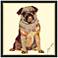 My Puggy 25" High Dimensional Collage Framed Wall Art