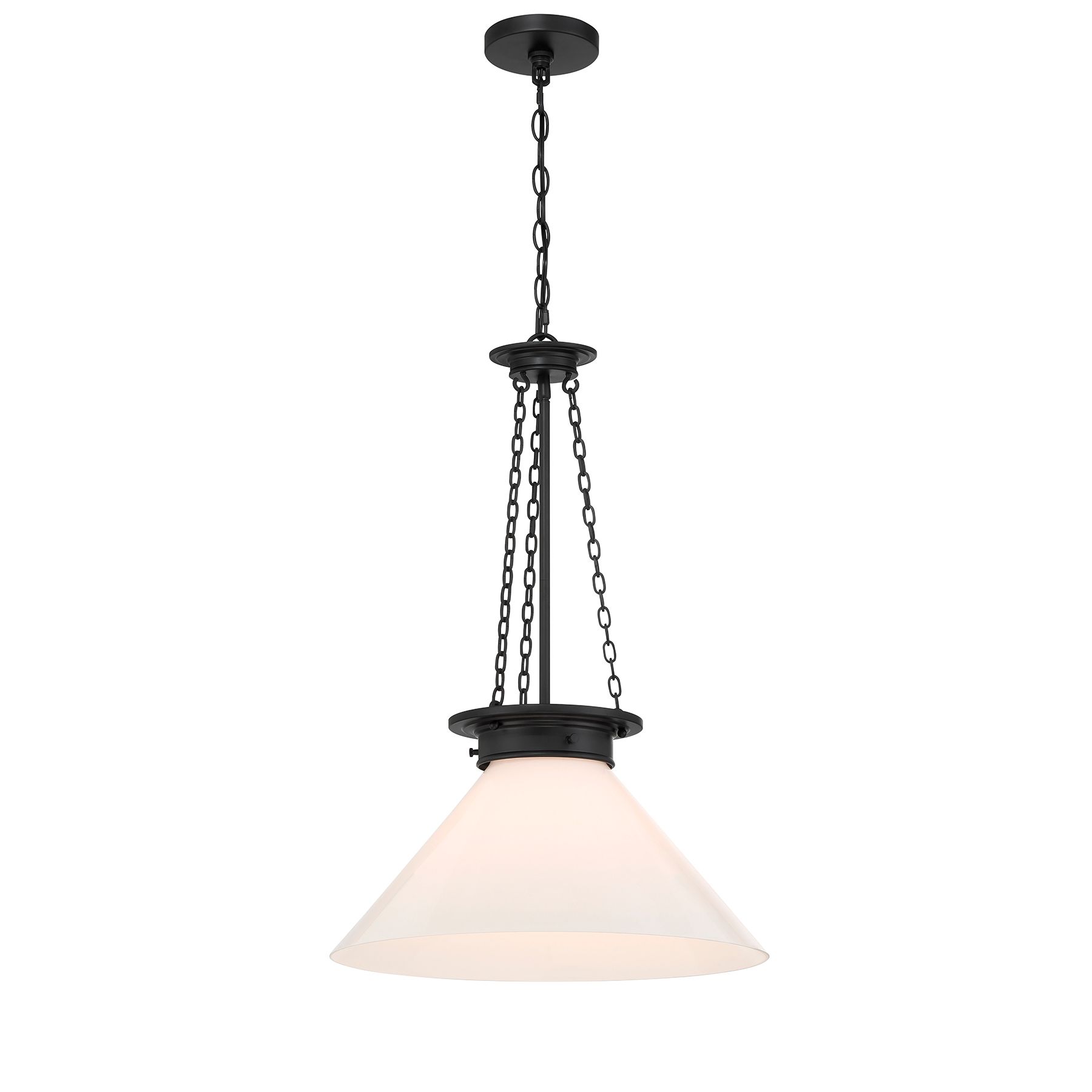 Image 5 Myers 1-Light Pendant in Matte Black more views