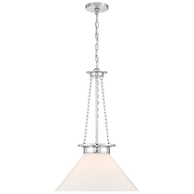 Image 1 Myers 1-Light Pendant in Polished Nickel