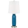Mykonos Blue Carrie Table Lamp Set of 2