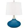 Mykonos Blue Felix Modern Table Lamp