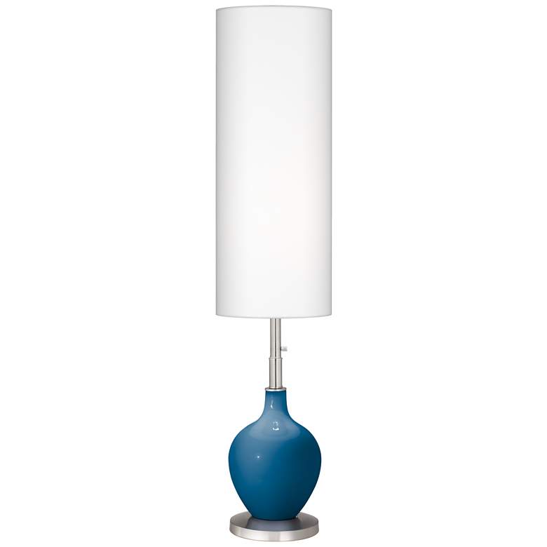 Image 1 Mykonos Blue Ovo Floor Lamp