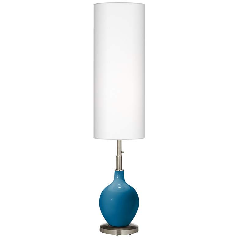 Image 1 Mykonos Blue Ovo Floor Lamp