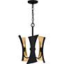4_Myla 3-Light Matte Black Pendant Light more views