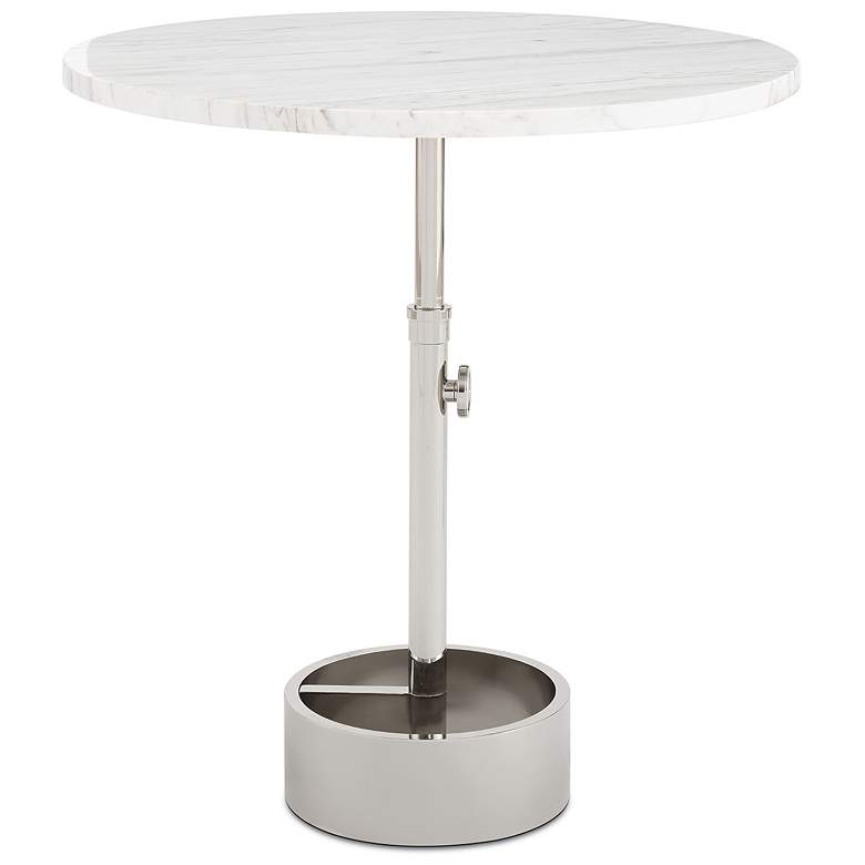 Image 1 Myles Accent Table Large (Polished Nickel)
