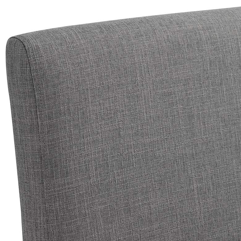 Image 3 Myles Gray Fabric Dining Chairs Set of 2 more views
