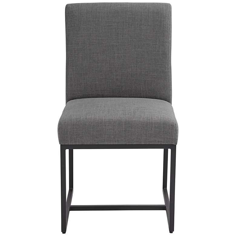Image 6 Myles Gray Fabric Dining Chairs Set of 2 more views