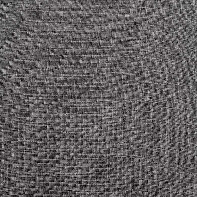 Image 3 Myles Grey Fabric and Black Metal Dining Chair more views