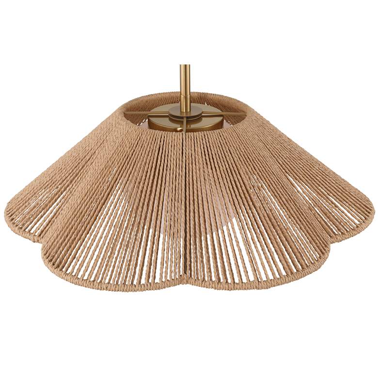 Image 5 Mylinh 22 1/4" Wide Natural Rope Pendant Light more views