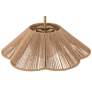 6_Mylinh 22 1/4" Wide Natural Rope Pendant Light more views